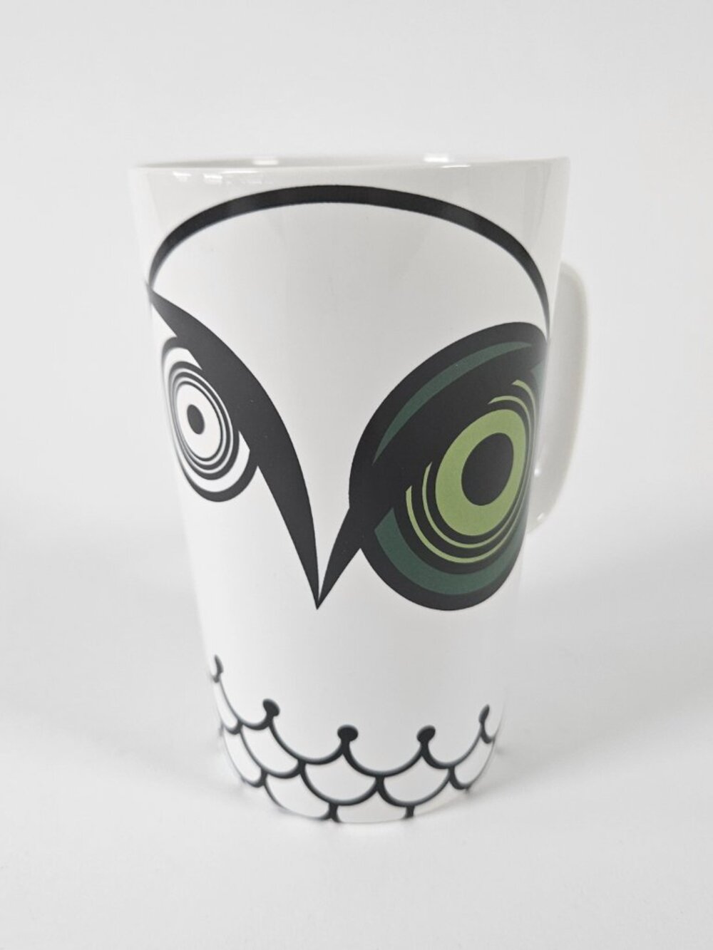 Starbucks Mug Night Owl Green Eyed Owl Owlet Limited Edition 2014 16 oz
